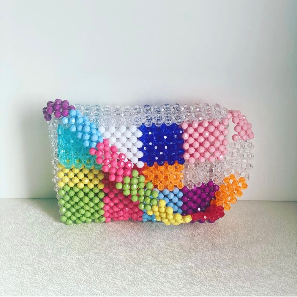 Mini beaded bag